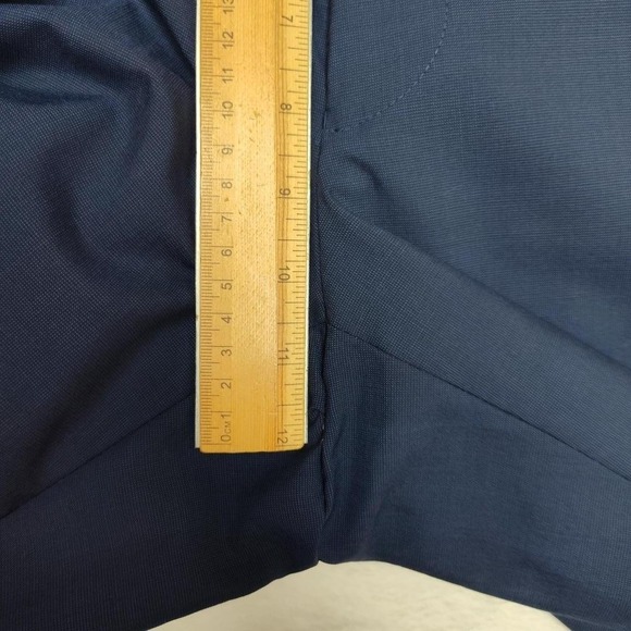 Ted Baker Pants Mens 37x30 Blue Wool Dress Flat Front Suit Trousers TB30335 - Picture 14 of 14